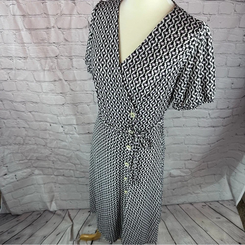 women's Talbots wrap dress size small business casual